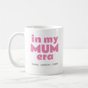 Mug dans mon ère MUM avec des noms d'enfants