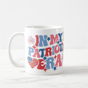 Mug Dans mon ère patriotique USA American 4 juillet Re