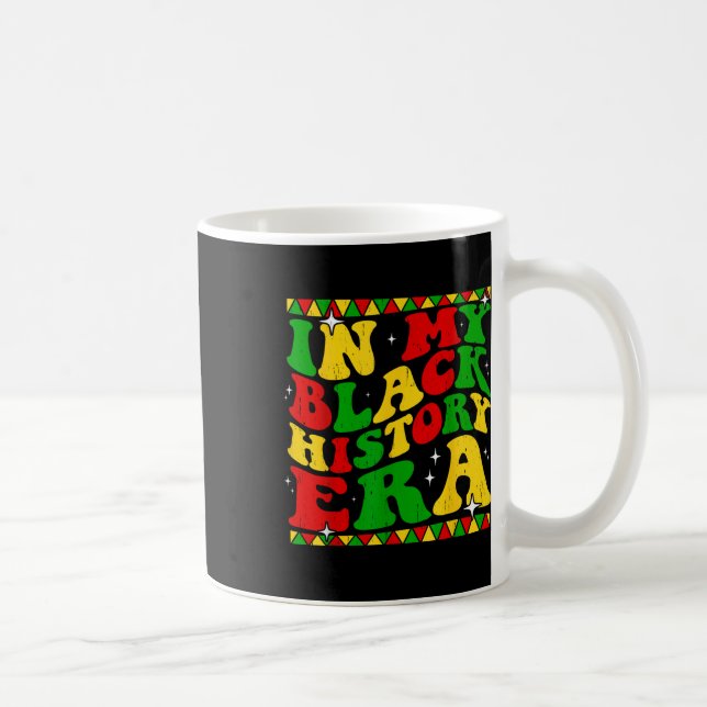 Mug Dans Mon Histoire Noire Époque Hommes Femmes Histo (Droite)