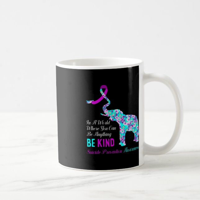 Mug Dans Un Monde Soyez Sérieux Soutien À La Préventio (Droite)