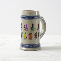 Mug dansante de la salle de bal