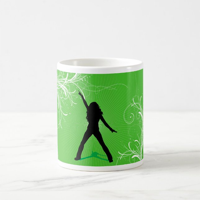 Mug dansante féminine (Créateur téléchargé)