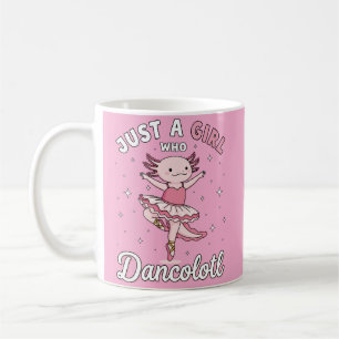 Mug Danse Axolotl rose dans Ballet Tutu