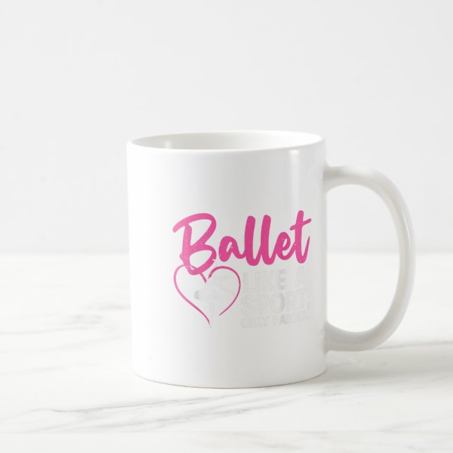 Mug Danse cool Ballet Art Pour Femmes Hommes Ballet Da (Droite)