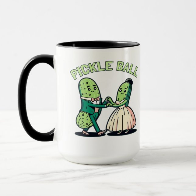 Mug Danse de bal de Pickball (Gauche)