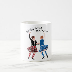 Mug Danse de Highland écossaise Reel