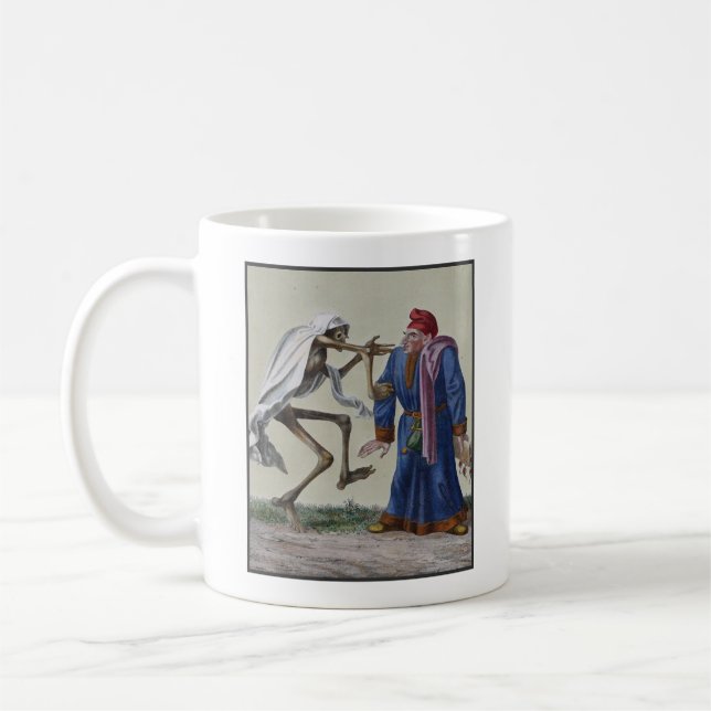 Mug Danse de la mort à Bâle | l'avocat (Gauche)