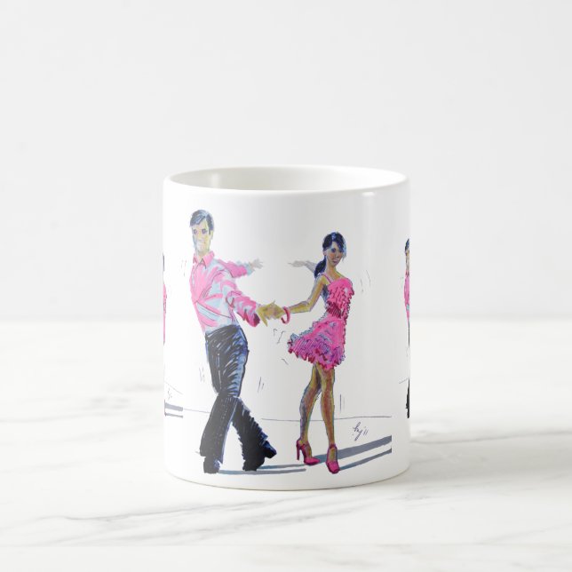 Mug Danse de salon de Cha Cha Cha (Centre)
