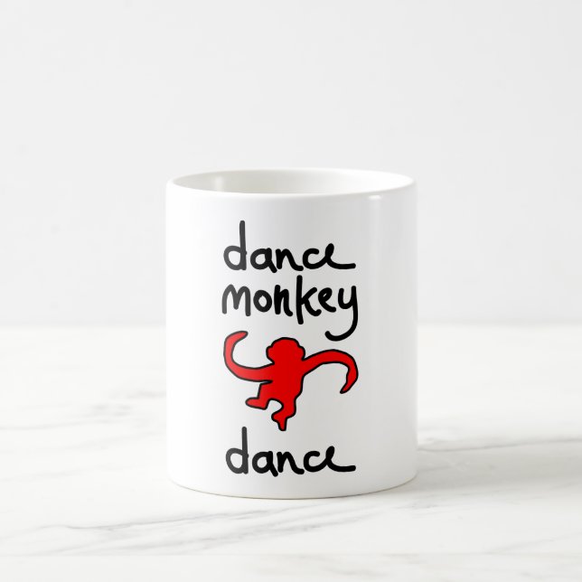 Mug danse de singe de danse (Centre)