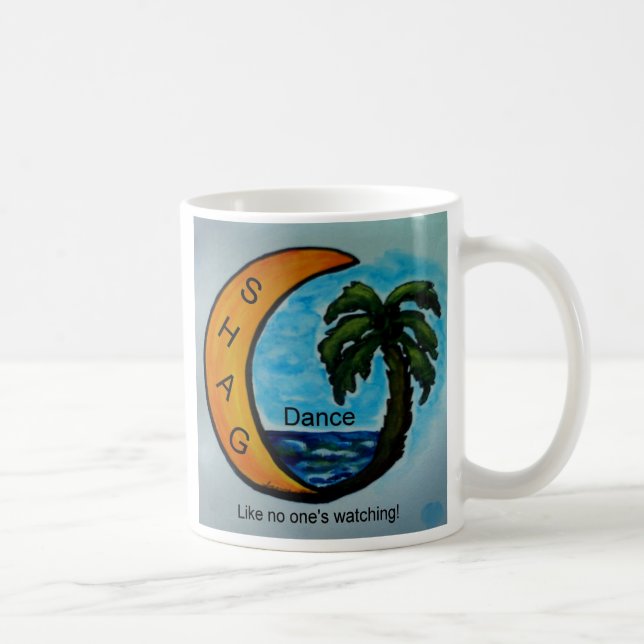 Mug Danse de tapis à longs poils (Droite)
