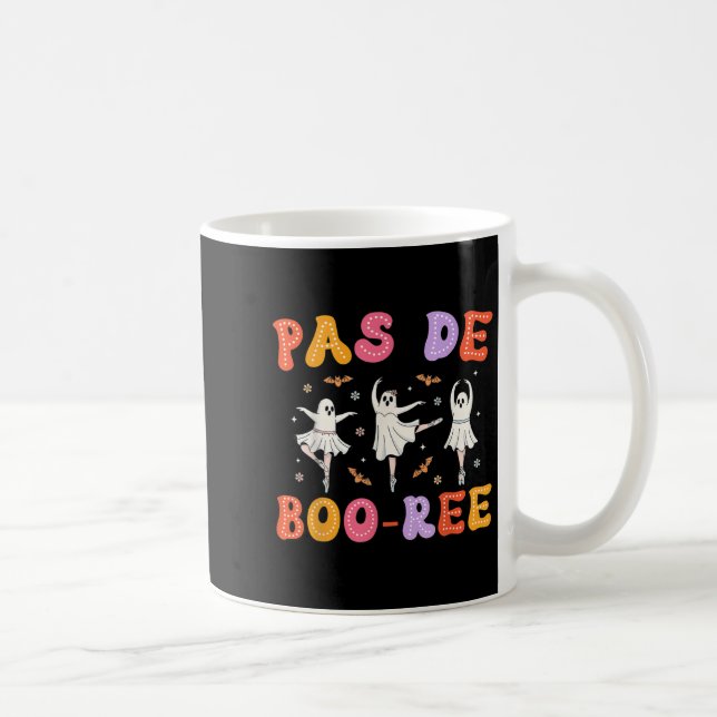 Mug Danse d'Halloween Pas De Boo-rée Ghost Ballet (Droite)