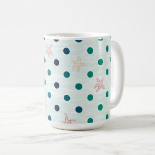Mug Danse étoile de mer pointillée
