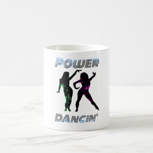 Mug Danse - Retro Power Dancing' Girls style Lava (Centre)