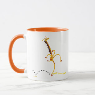 Mug DANSER AUTOUR DE MAUVAIS GIRAFFE "STUFF" par Jeff 