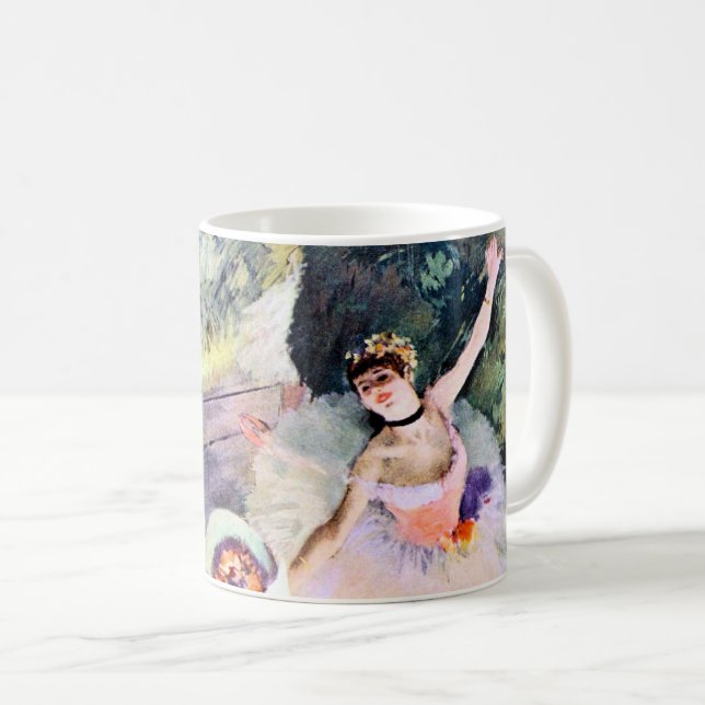 Mug Danseur avec un bouquet de fleurs d'Edgar Degas (Devant droit)