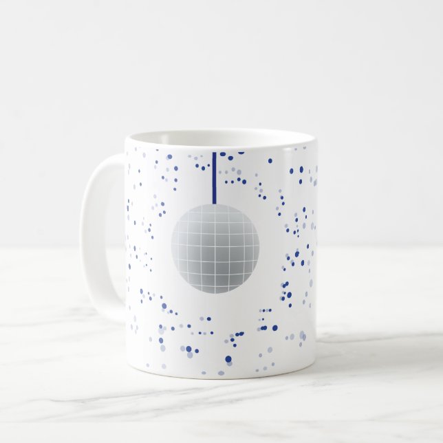 Mug Danseur de boule Disco (Devant gauche)
