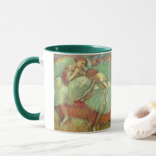 Mug Danseurs en vert par Edgar Degas, Ballet Vintage