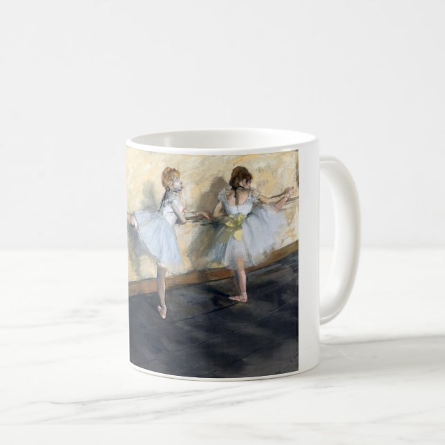Mug Danseurs Pratiquant au Barre, Edgar Degas (Devant droit)