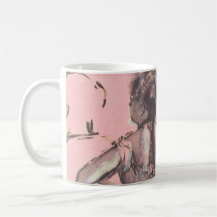 Mug Danseuse de dos, mains sur les hanches par Edgar D