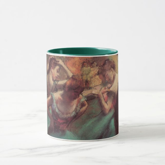 Mug Danseuses, Rose et Vert par Edgar Degas (Centre)