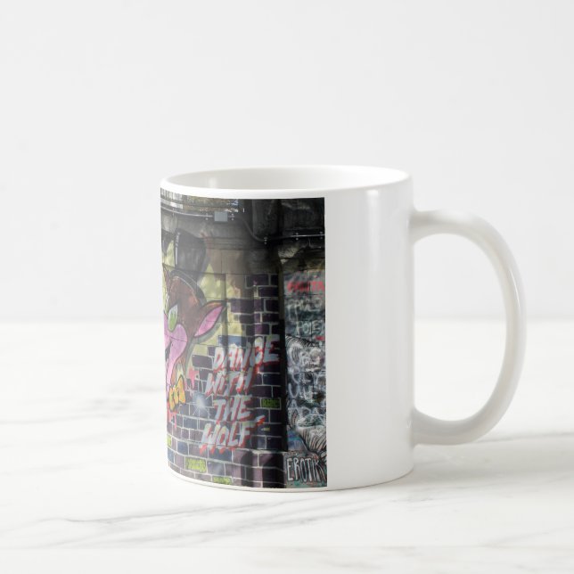 Mug Dansez Avec Le Graffiti Wolf (Droite)