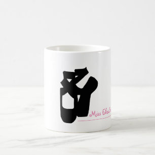 Mug Dansez la tasse/tasse de professeur avec le nom