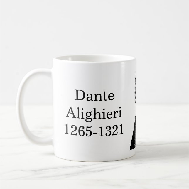 Mug Dante Alighieri cite Verse (Gauche)