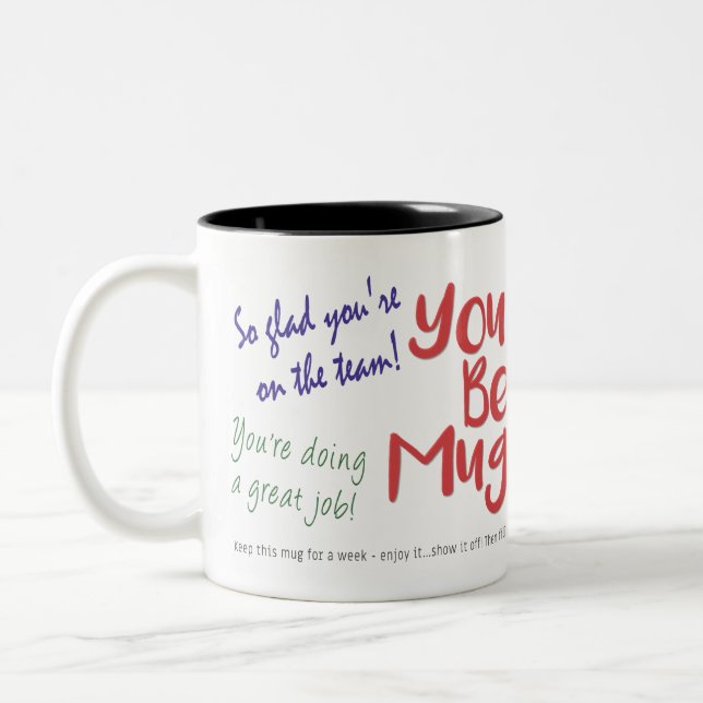 Mug d'appréciation des employés (Gauche)