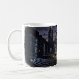 Mug Dark Gothic Raven 'Que Ton Nom Soit Sanctifié'