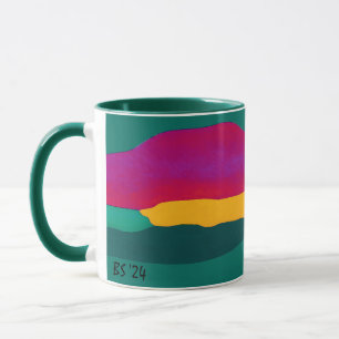 Mug d'art Abstrait coloré par Beth Stafford