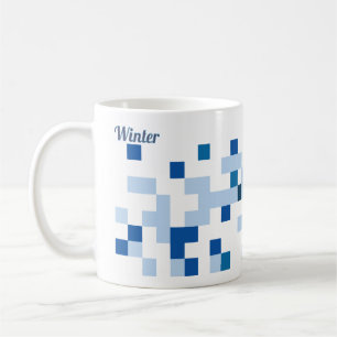Mug d'art Abstrait - Hiver