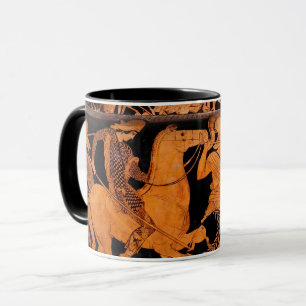 Mug d'art classique grec ancien