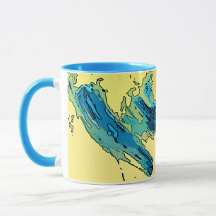 Mug d'art coloré PiCassieO West Wind