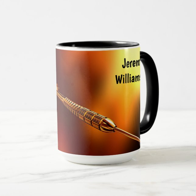 Mug Dart Player's Special Design - Personalize (Devant droit)