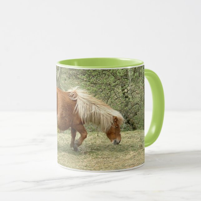 Mug Dartmoor Horse, Angleterre Thé/Mug de café (Devant droit)