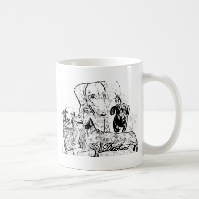 Mug Daschund (Droite)