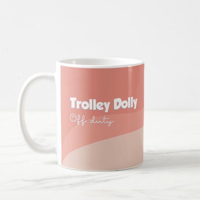Mug Dauphin de l'agent de bord/chariot hors service (Gauche)