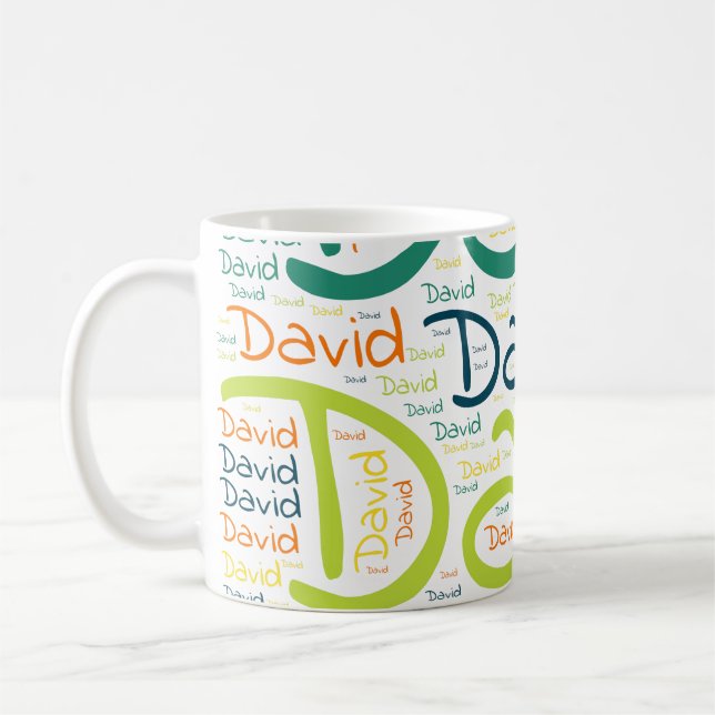 Mug David (Gauche)