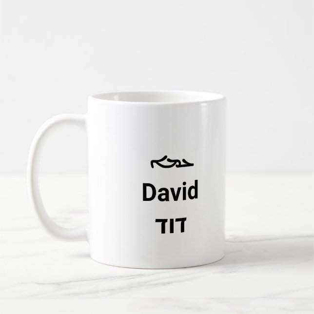 Mug David dans trois scripts (Gauche)