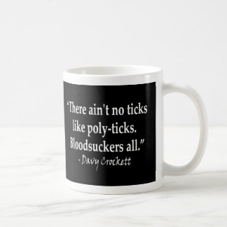 Mug Davy Crockett - sangsues