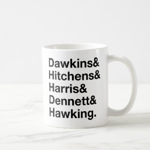 Mug Dawkins&Hitchens&Harris&Dennett&Hawking - la