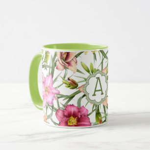 Mug Daylilies personnalisés