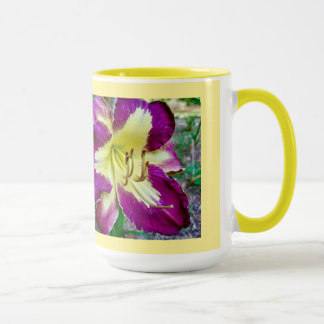 Mug Daylily d'art déco de Spacecoast de `'