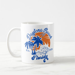 Mug Daytona Beach Floride Vacances d'été 80s