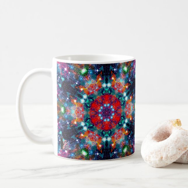 Mug Dazzling Stellar Kaleid (Avec donut)