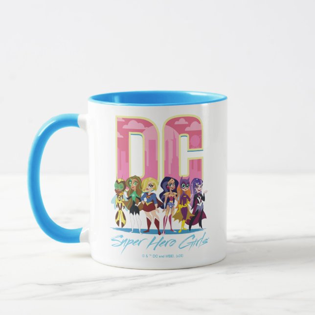 Mug DC Super Hero Girls Lineup (Gauche)