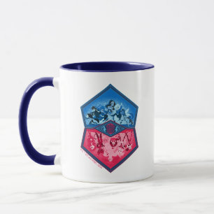 Mug DC Super Hero Girls Teamwork Bataille