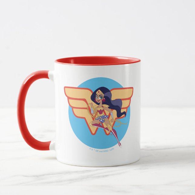 Mug DC Super Hero Girls Wonder Woman (Gauche)
