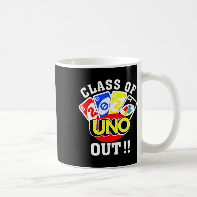 Mug De 2024 Uno Out Senior 2024 Enseignant De Graduati (Droite)