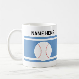 Mug de baseball personnalisé